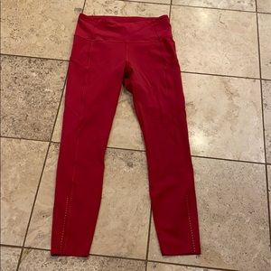 Lululemon fast and free pink size 6